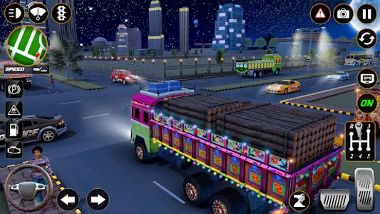 Crazy Truck Driving:Truck Game screenshot 1