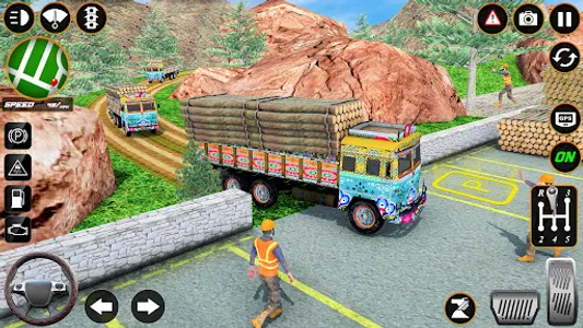 Crazy Truck Driving:Truck Game screenshot 2