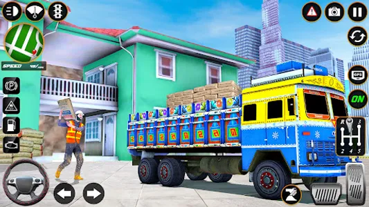 Crazy Truck Driving:Truck Game screenshot 6