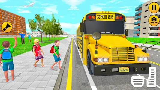 City School Bus GamesSimulator screenshot 0