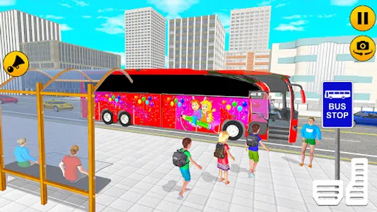 City School Bus GamesSimulator screenshot 11