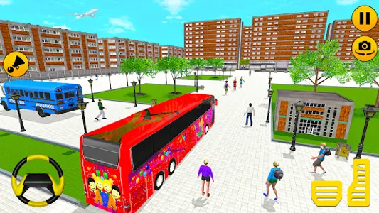 City School Bus GamesSimulator screenshot 12