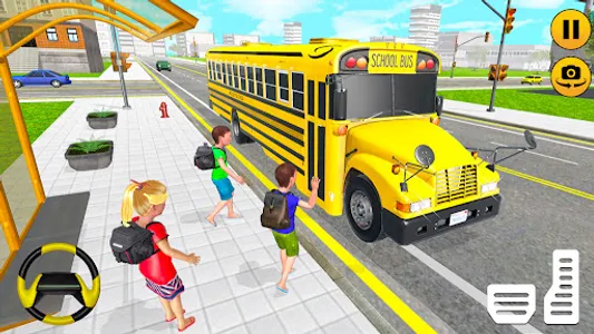 City School Bus GamesSimulator screenshot 9