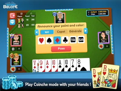 Exoty Online Belote & Coinche screenshot 7