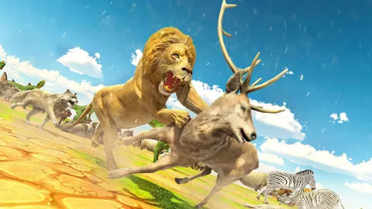 Wild Animals Kingdom Battle screenshot 11