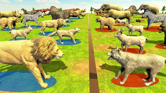 Wild Animals Kingdom Battle screenshot 15