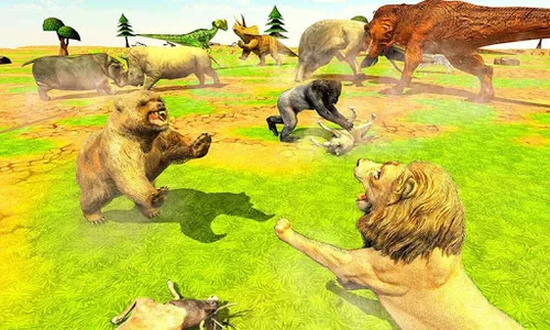 Wild Animals Kingdom Battle screenshot 6