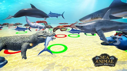 Sea Animal Kingdom: War Simula screenshot 12