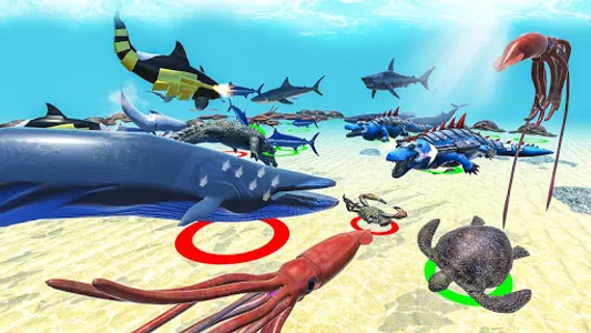 Sea Animal Kingdom: War Simula screenshot 13