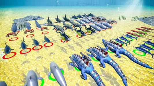 Sea Animal Kingdom: War Simula screenshot 17