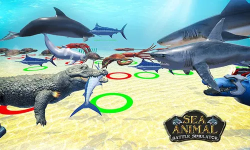 Sea Animal Kingdom: War Simula screenshot 4