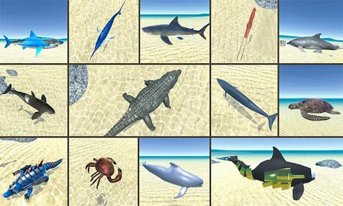 Sea Animal Kingdom: War Simula screenshot 7