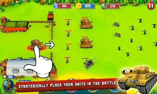 World War 2 Tower Defense Game screenshot 1