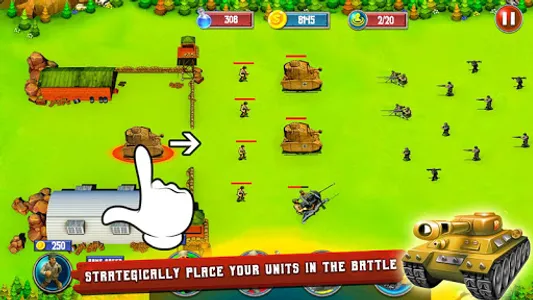 World War 2 Tower Defense Game screenshot 5