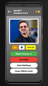 Hollywood Celebrity Quiz screenshot 0