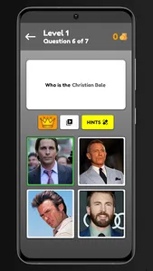 Hollywood Celebrity Quiz screenshot 1