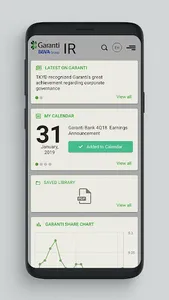 Garanti Investor Relations screenshot 0