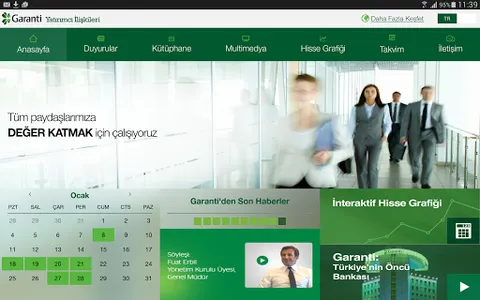 Garanti Investor Relations screenshot 5