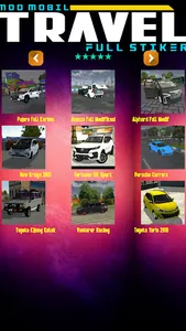 Mod Mobil Travel Full Stiker screenshot 2