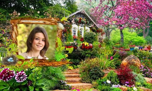 Garden Photo Frames HD screenshot 0