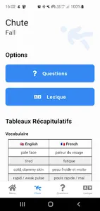 Lexique secourisme fr/en screenshot 0