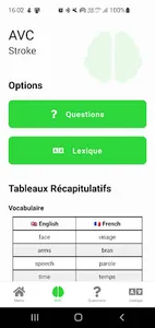 Lexique secourisme fr/en screenshot 1
