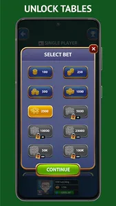 Rummy 500 : Relaxing Card Game screenshot 2