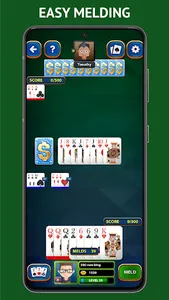 Rummy 500 : Relaxing Card Game screenshot 4