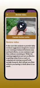 Garmin Instinct series Guide screenshot 2