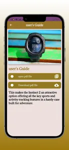 Garmin Instinct series Guide screenshot 3
