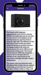 Garmin Dash Cam 66W Guide screenshot 4