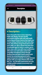 garmin venu guide app screenshot 1