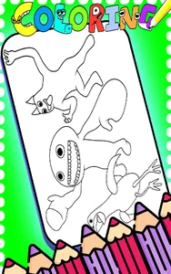 banban Garten 2 coloring game screenshot 5