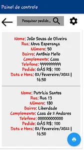 Vender Gás - Aplicativo screenshot 2