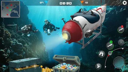 Submarine Titans Rescue Ship screenshot 11