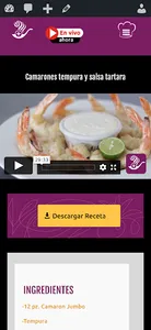 Gastronomia recetas screenshot 3