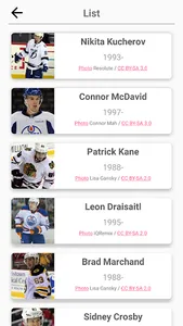 Hockey Players - Quiz about pl screenshot 1