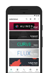 [Substratum] Curve screenshot 1