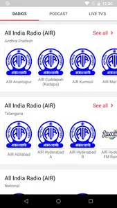 Telugu FM Radios HD screenshot 3