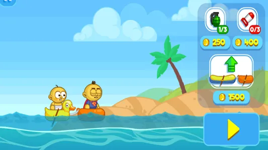 Raft Wars Game - Pirates screenshot 1