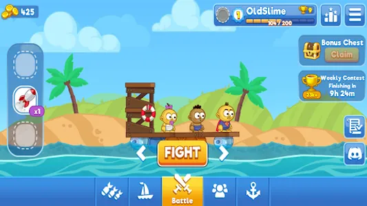 Raft Wars Multiplayer Game screenshot 0