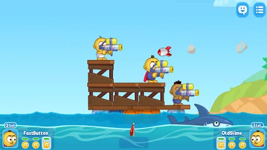 Raft Wars Multiplayer Game screenshot 2
