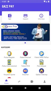 GazzPay - Agen Pulsa , Paket D screenshot 0