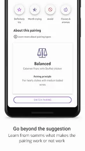 Grape Base - Wine Pairings screenshot 3