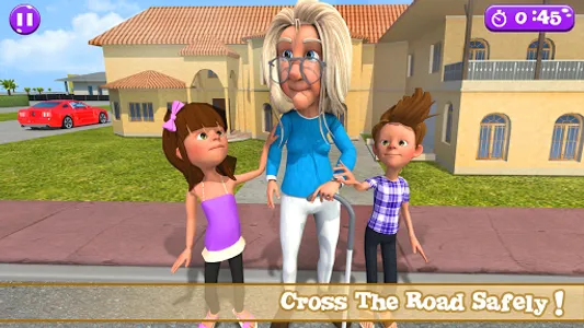 Super Granny Happy Family Game screenshot 7