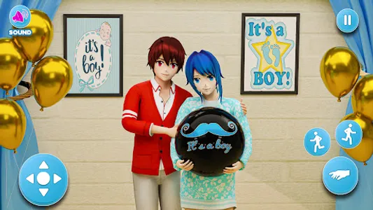 Mommy & Babys Anime Girl Life screenshot 3