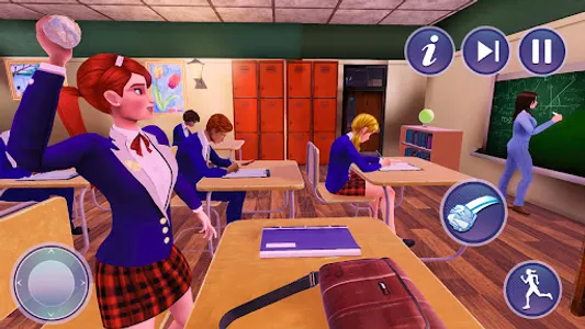 Rich School Girl Simulator screenshot 0