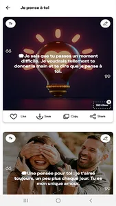 Messages d'amour touchant 2023 screenshot 2