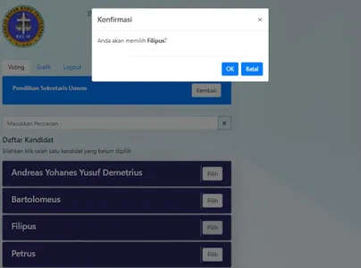 E-Vote MUPEL VI MAMRE screenshot 17