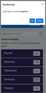 E-Vote MUPEL VI MAMRE screenshot 4